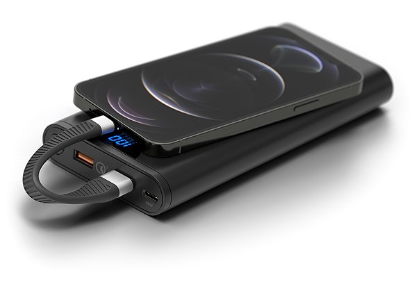 Data Cable AlzaPower FlexCore USB-A to Lightning MFi black ...