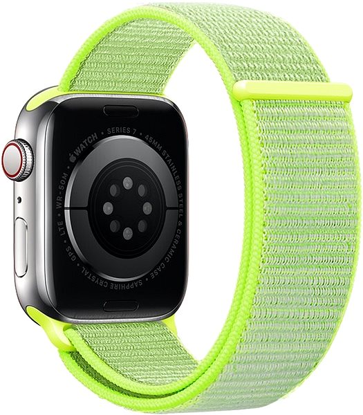 Armband Eternico Airy für Apple Watch 38mm / 40mm / 41mm Satin Green and Green edge ...