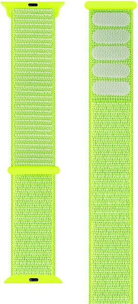 Armband Eternico Airy für Apple Watch 38mm / 40mm / 41mm Satin Green and Green edge ...
