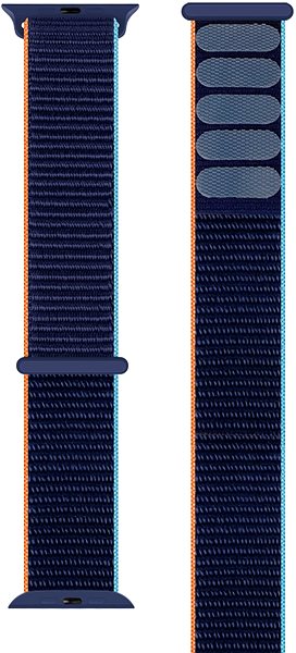 Remienok na hodinky Eternico Airy na Apple Watch 42 mm/44 mm/45 mm  Thunder Blue and Blue edge ...