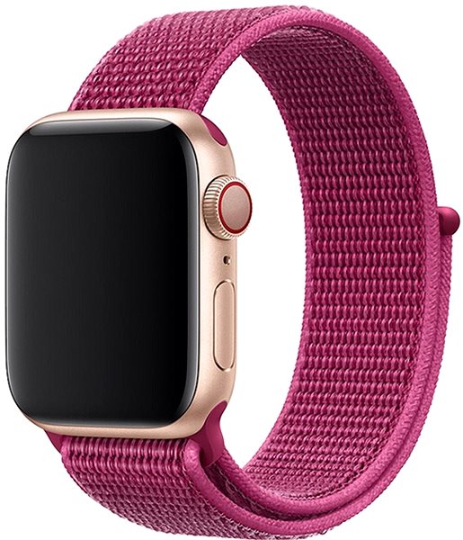 Szíj Eternico Airy Apple Watch 42mm / 44mm / 45mm - Beet Red and Pink edge ...