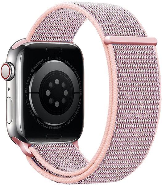 Armband Eternico Airy für Apple Watch 42mm / 44mm / 45mm Elephant Gray and Gold edge ...