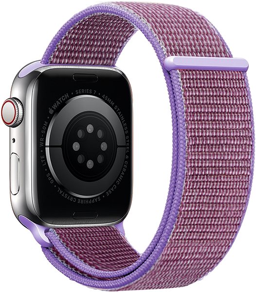 Remienok na hodinky Eternico Airy na Apple Watch 42 mm/44 mm/45 mm  Stone Red and Blue edge ...