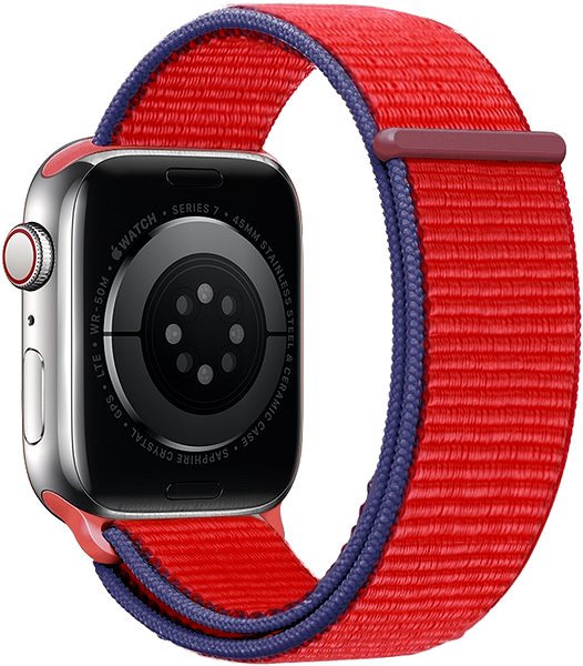 Szíj Eternico Airy Apple Watch 38mm / 40mm / 41mm - Chilly Red and Blue edge ...