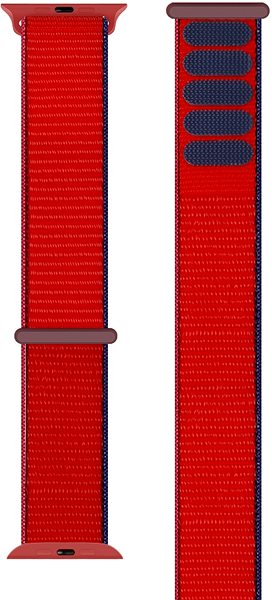 Remienok na hodinky Eternico Airy na Apple Watch 38 mm/40 mm/41 mm  Chilly Red and Blue edge ...