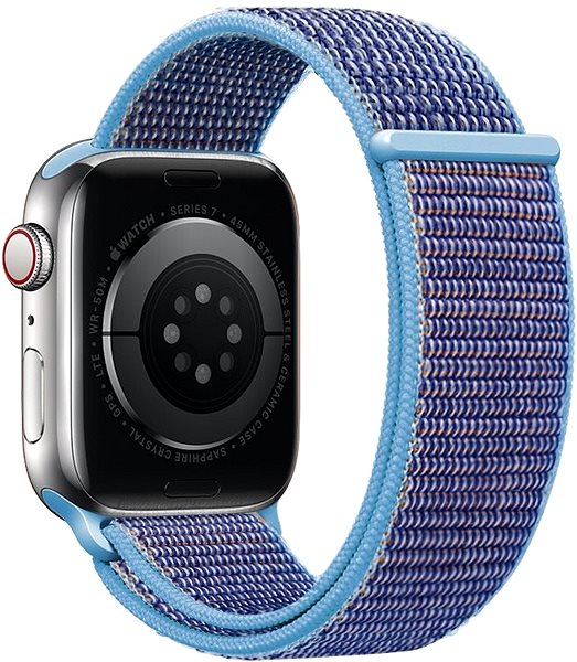 Remienok na hodinky Eternico Airy na Apple Watch 38 mm/40 mm/41 mm  Violet Blue and Blue edge ...