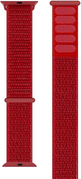 Remienok na hodinky Eternico Airy na Apple Watch 38 mm/40 mm/41 mm  Lava Red ...