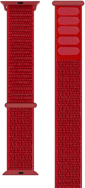 Remienok na hodinky Eternico Airy na Apple Watch 42 mm/44 mm/45 mm  Lava Red ...
