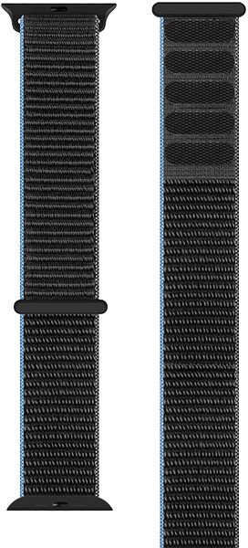 Armband Eternico Airy für Apple Watch 42mm / 44mm / 45mm Dunkelblau und Braun ...