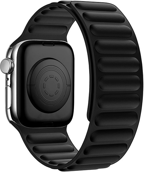 Armband Eternico Magnetic Loop for Apple Watch 42mm / 44mm / 45mm / Ultra 49mm Solid Black ...