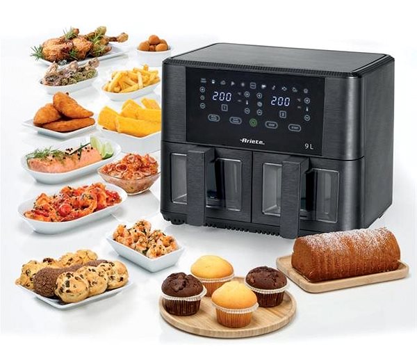 Heißluftfritteuse  Ariete Double 4631 ...