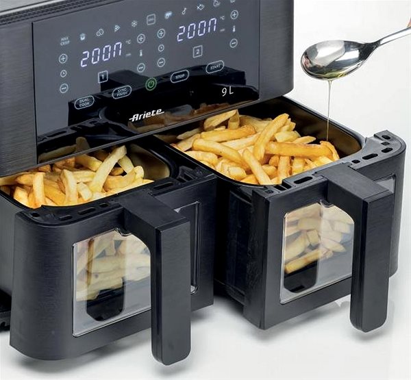 Heißluftfritteuse  Ariete Double 4631 ...