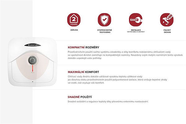 Ariston boiler ANDRIS DUNE .