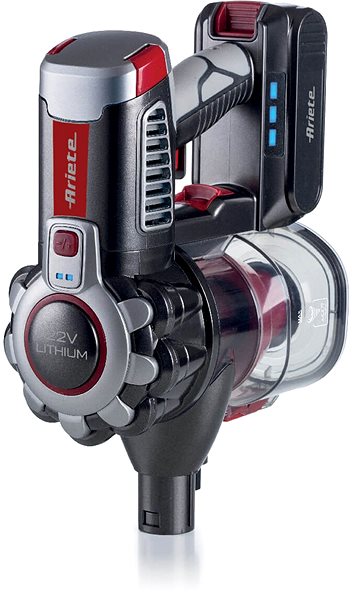 Upright Vacuum Cleaner Ariete 22V Lithium 2757, red ...