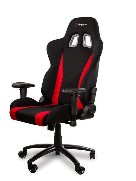 Gaming Chair AROZZI Inizio Fabric Black/Red Lateral view