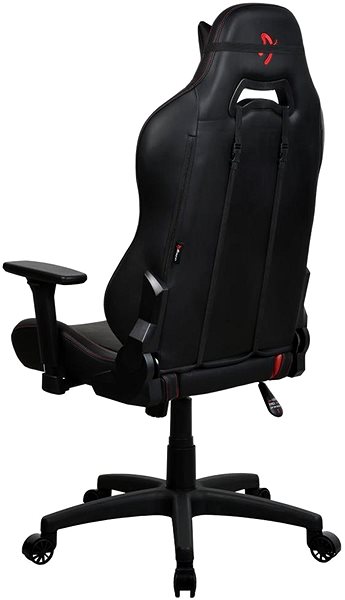 Gamer szék AROZZI Torretta Soft PU, fekete-piros ...