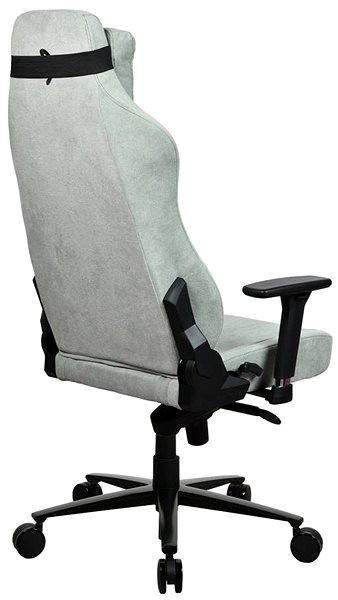 Gamer szék AROZZI Vernazza Soft Fabric, gyöngyzöld ...