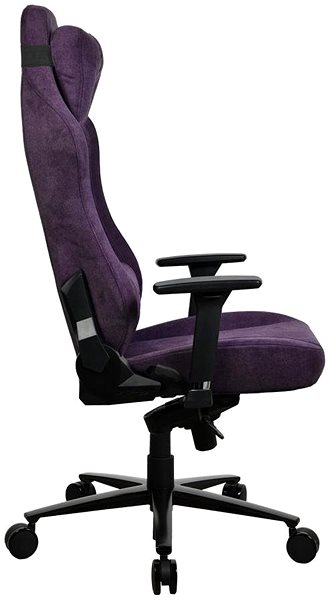 Herná stolička AROZZI Vernazza Soft Fabric fialová ...