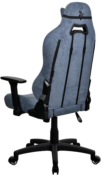 Herná stolička AROZZI Torretta Soft Fabric v2 modrá ...