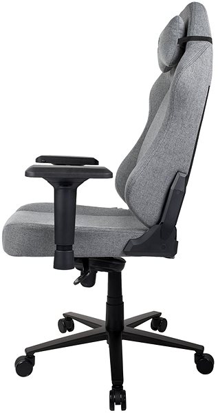 Gaming Chair AROZZI PRIMO Woven Fabric Grey with Black Logo ...