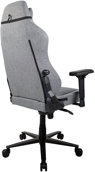 Gaming Chair AROZZI PRIMO Woven Fabric Grey with Black Logo ...