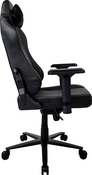 Gaming Chair AROZZI PRIMO PU Black with Gold Logo ...