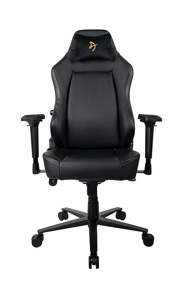 Gaming Chair AROZZI PRIMO PU Black with Gold Logo ...