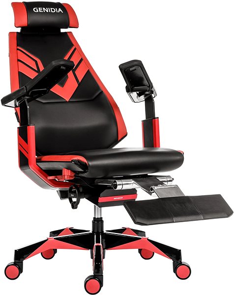 Gaming Chair ANTARES Genidia Gaming, Red Features/technology