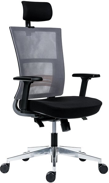 Office Chair ANTARES Eleonora Black Lateral view