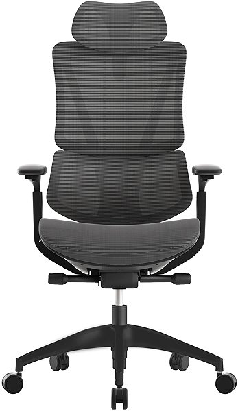 Bürostuhl ANTARES Blaze, Netz, dunkelgrau ...