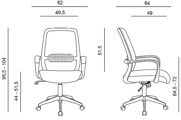 Bürostuhl ANTARES Kinel ...