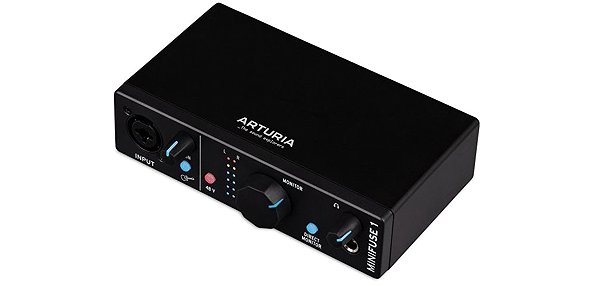 External Sound Card  Arturia MiniFuse 1 Black ...
