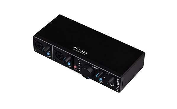 External Sound Card  Arturia MiniFuse 2 Black ...