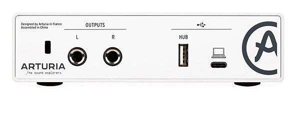 External Sound Card  Arturia MiniFuse 1 White ...