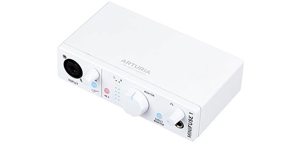 External Sound Card  Arturia MiniFuse 1 White ...
