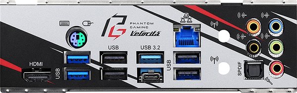 Motherboard ASROCK B550 PG Velocita Connectivity (ports)