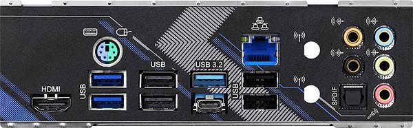 Motherboard ASROCK B550 Extreme4 Connectivity (ports)