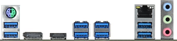 Motherboard ASRock X570 PHANTOM GAMING 4 Connectivity (ports)