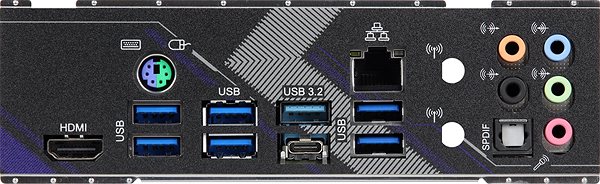 Motherboard ASRock X570 EXTREME4 Connectivity (ports)