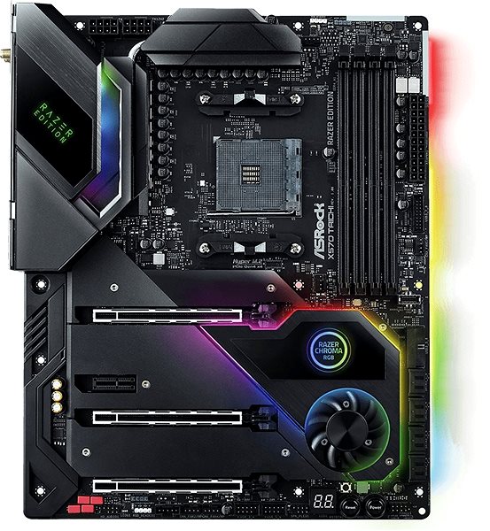 Motherboard ASROCK X570 Taichi Razer Edition Screen