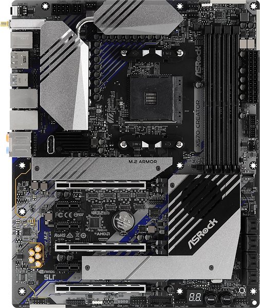 Motherboard ASRock X570 CREATOR Screen