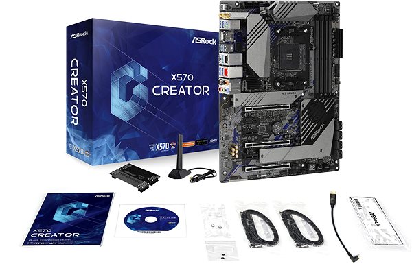 Motherboard ASRock X570 CREATOR Packaging/box