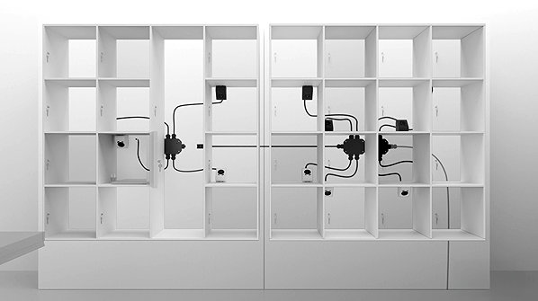 Stromkabel ASA Verbindungskabel, GST18i3 Stecker–Buchse, Länge 1 m, schwarz ...