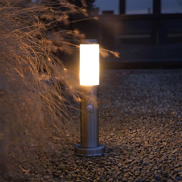 Záhradné osvetlenie Vonkajší stĺpik LED a senzor, 45 cm 10.042.75 Lifestyle