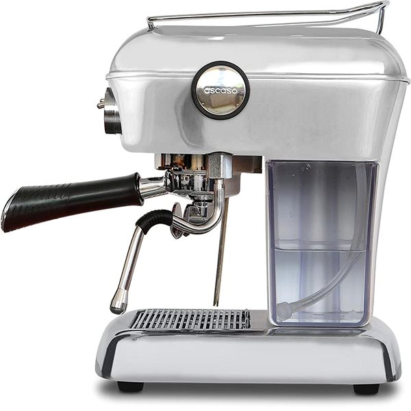 Lever Coffee Machine Ascaso Dream ONE, Polished Aluminium Lateral view