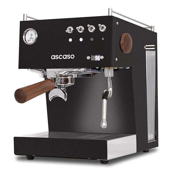 Lever Coffee Machine Ascaso Steel UNO PID, Black & Wood ...