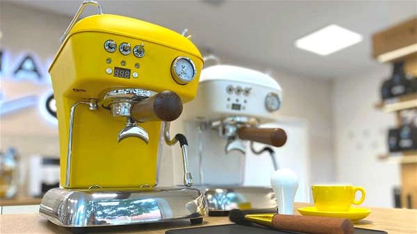 Lever Coffee Machine Ascaso Dream PID, Sun Yellow Lifestyle
