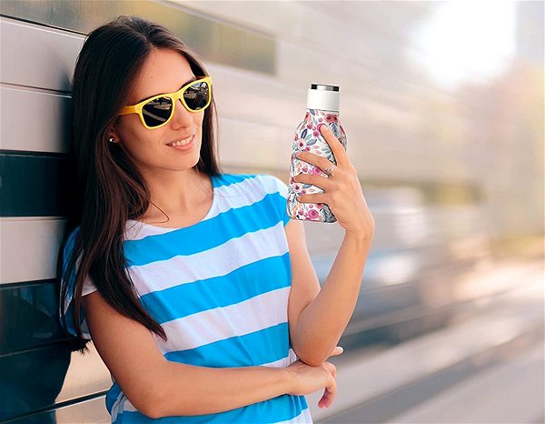 Thermos Asobu Thermal Bottle Urban 460ml - Floral Lifestyle