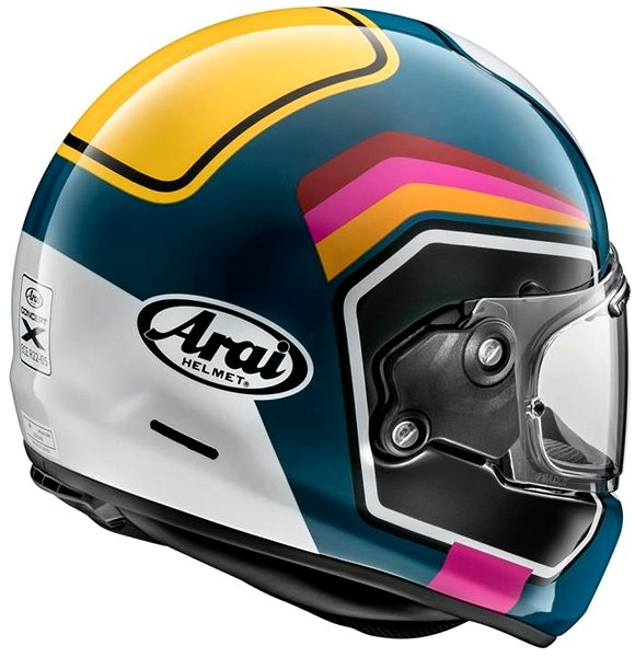 Helma na motorku Arai CONCEPT-X Number Blue retro vel.S ...