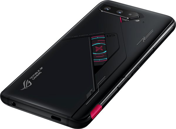 Mobiltelefon ASUS ROG Phone 5s Pro 18 GB/512 GB fekete Csatlakozási lehetőségek (portok)